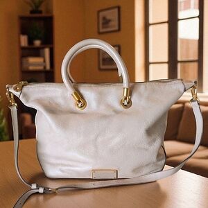 Marc Jacobs Cream Satchel Bag